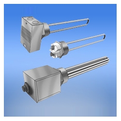 Screw tubular heater
