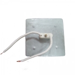 Infrared ceramic pad heater
