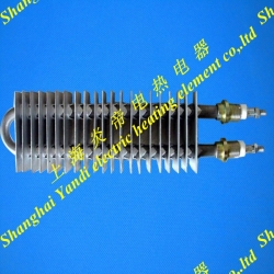 Finned tubular heater
