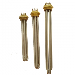 Screw tubular heater